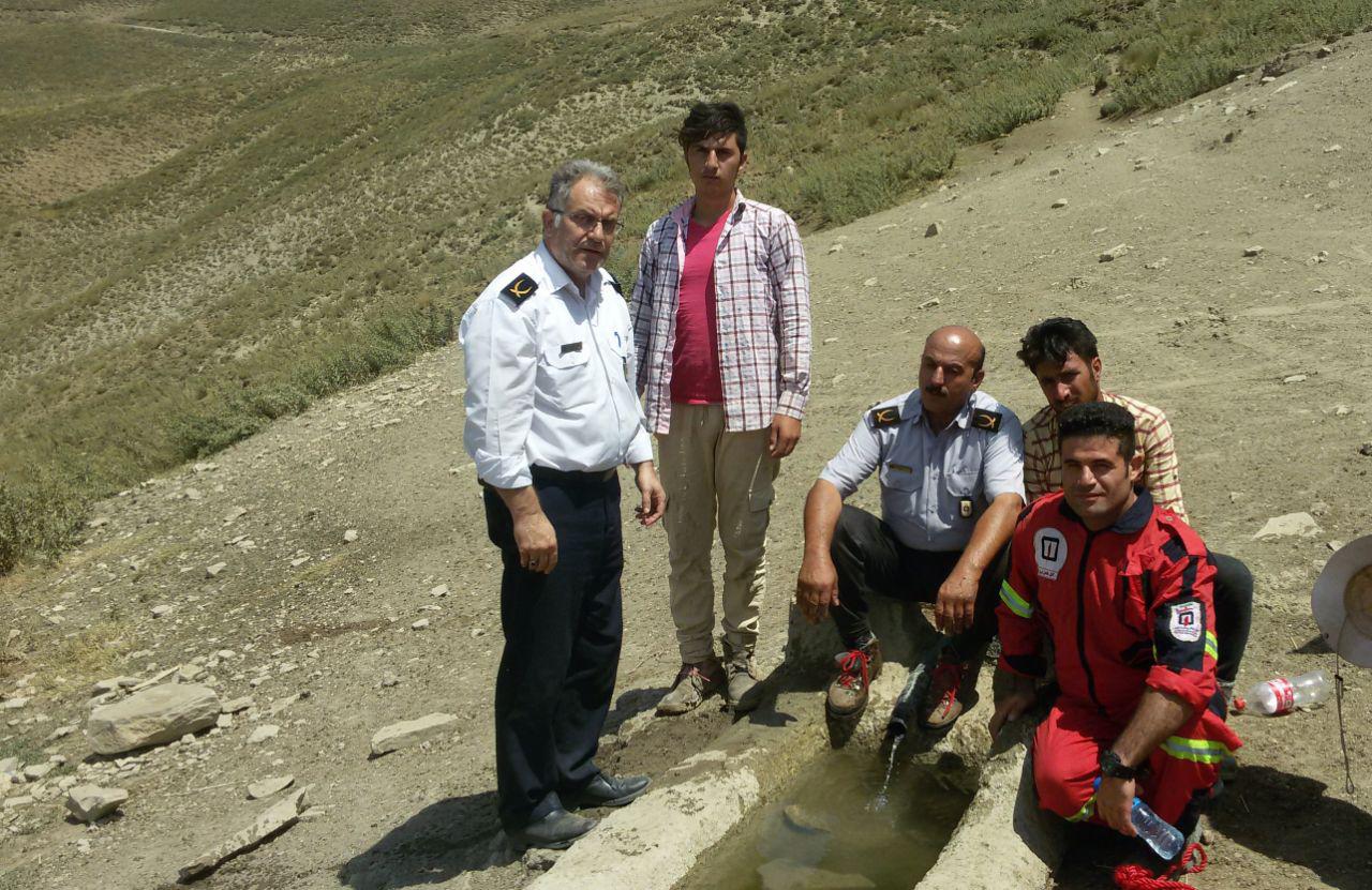 نجات نوجوان گرفتار در دره به عمق ۱۲۰۰ متری چیچکلی