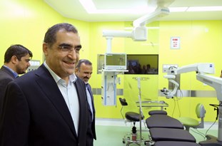 افتتاح ۶ طرح درمانی با حضور وزیر بهداشت در مراغه / افتتاح سومین بیمارستان شهرستان مراغه
