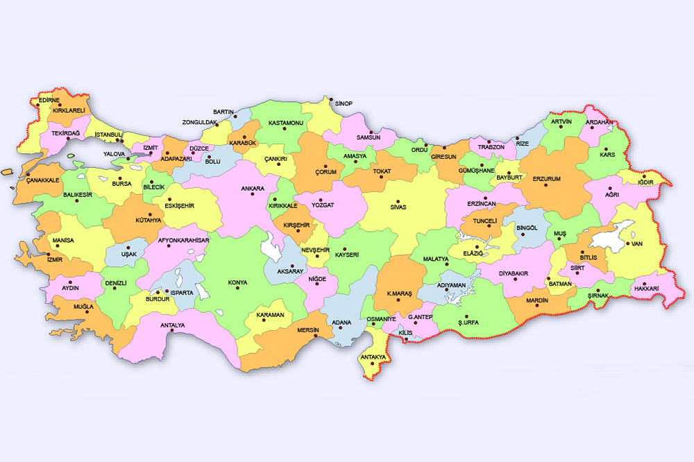 ۲۱ استاندار ترکیه برکنار شدند