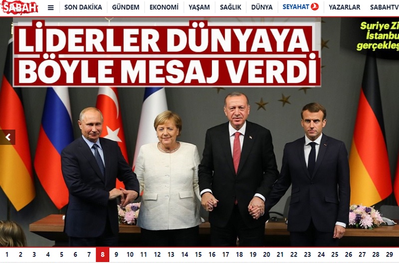 بازتاب نشست چهارجانبه استانبول در رسانه های ترکیه