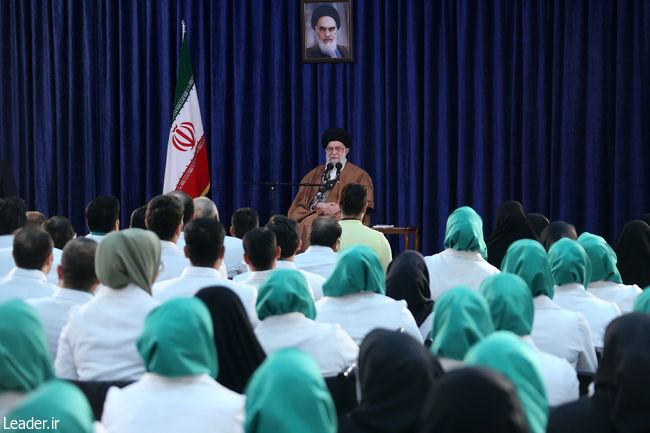 مدال‌آوران ایران در بازی‌های پاراآسیایی با رهبرانقلاب دیدار کردند