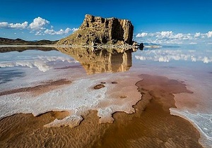 دریاچه ارومیه ۳۱۳ کیلومترمربع افزایش سطح دارد