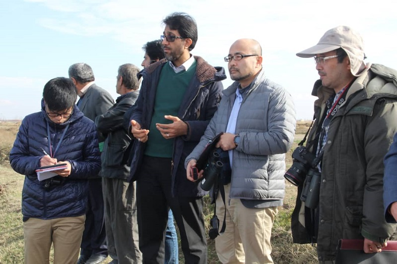 بازدید نماینده سازمان ملل از طرح احیای دریاچه ارومیه