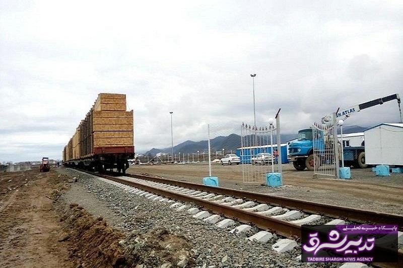 بیش از ۸۹ هزار تن کالا از راه آهن آستارا صادر شد