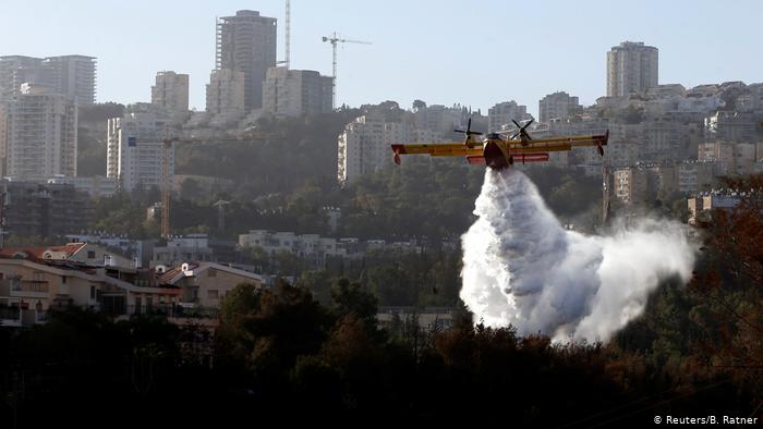 گرمایی بی‌سابقه در اسرائیل/ ۴۵ خانه سوخته‌ و ۳۵۰۰ نفر آواره شده‌اند