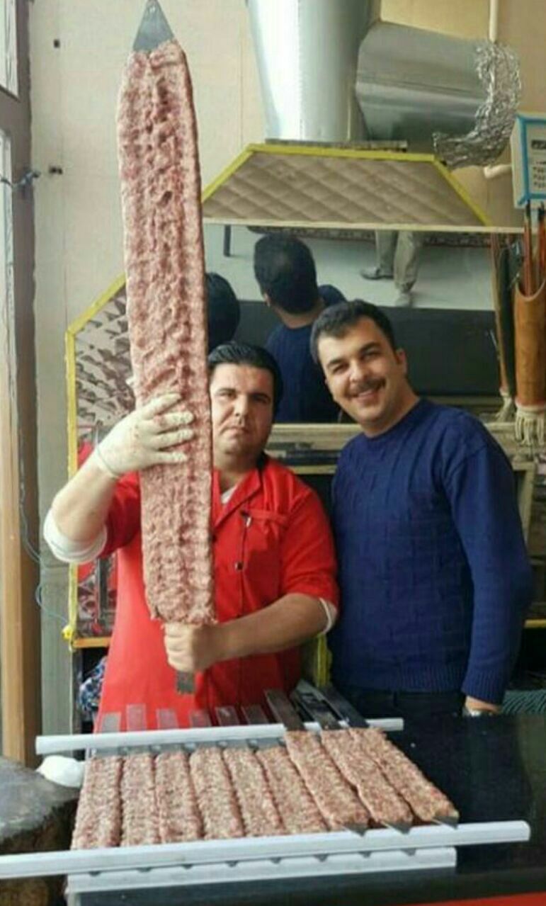 بزرگ ترین کباب ایران/ بناب