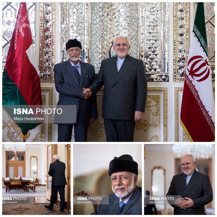 دیدار وزیر امورخارجه عمان با ظریف – تهران