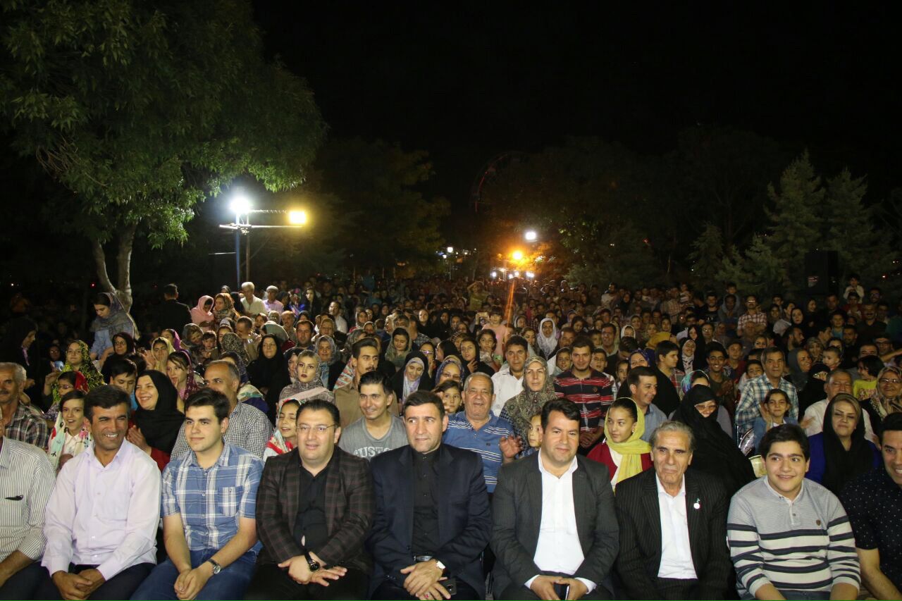 برگزاری نهمین شب از جشنواره پارک بزرگ تبریز