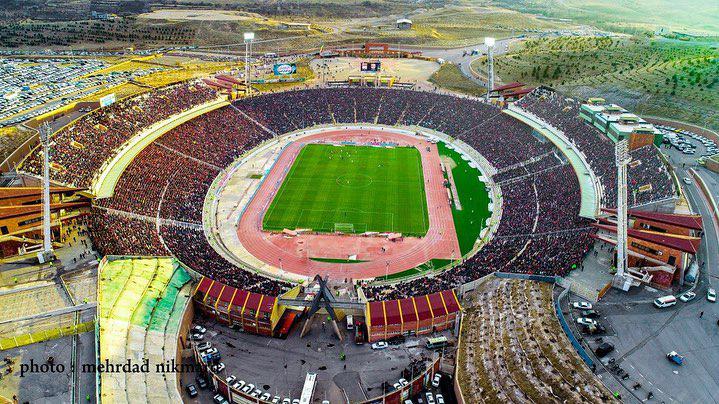 ورزشگاه یادگار امام تبریز مشکلی برای حضور زنان ندار