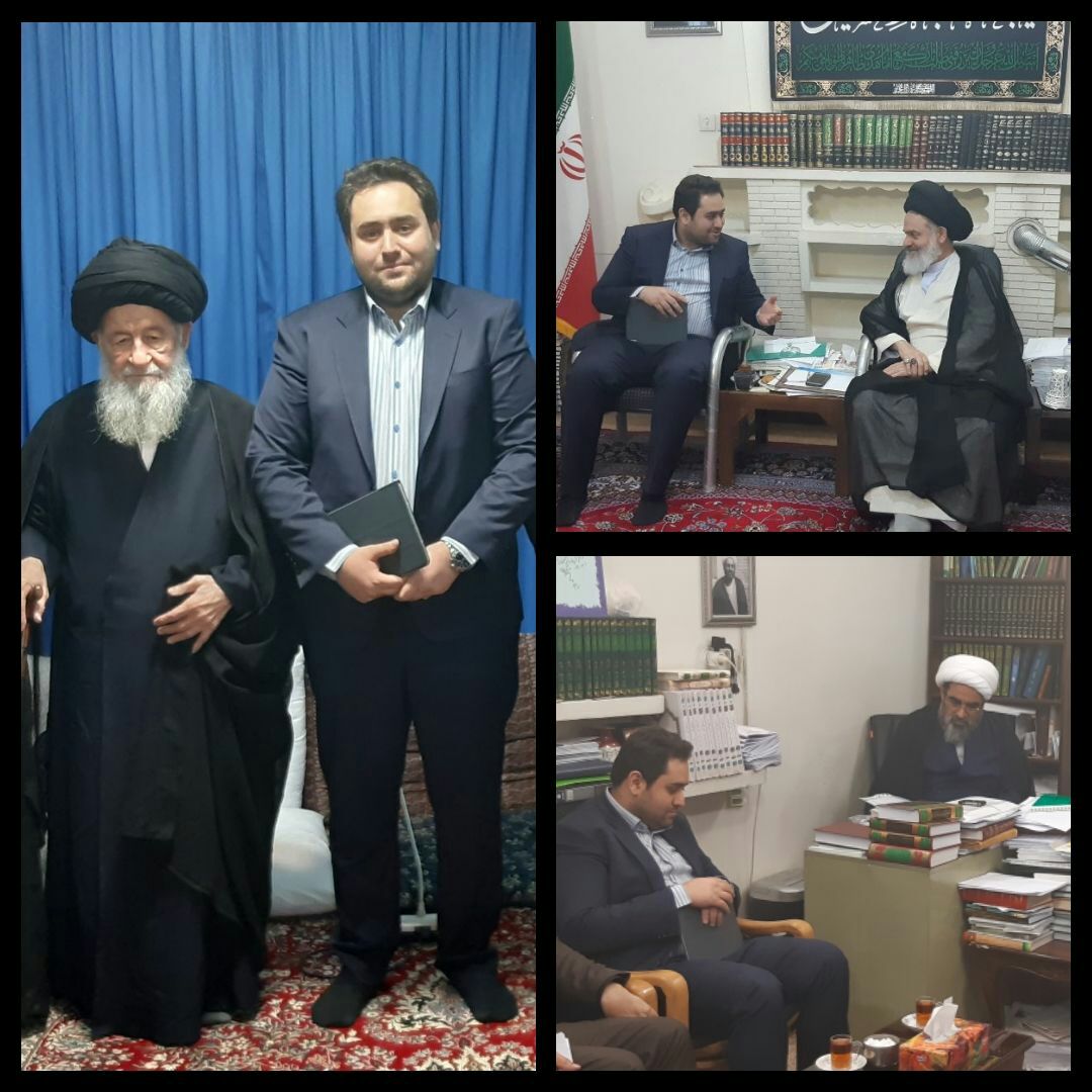 دیدار دکتر کامبیز مهدیزاده با مراجع عظام و ائمه جمعه