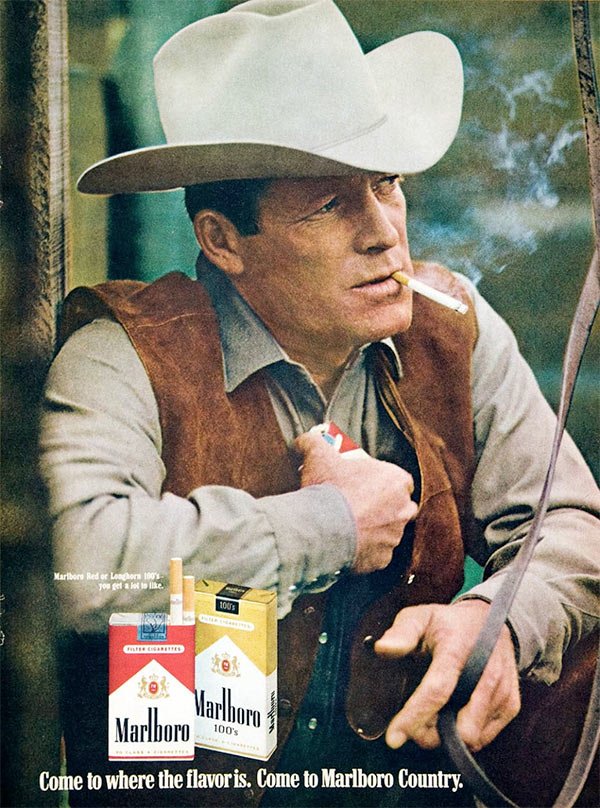 درگذشت مرد اول تبلیغات سیگار مارلبرو در ۹۰ سالگی/ هرگز سیگار نکشید (+عکس)