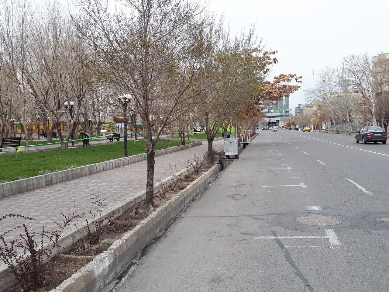 گزارش تصویری از چند پارک سطح شهر تبریز در روز طبیعت(سیزده بدر)