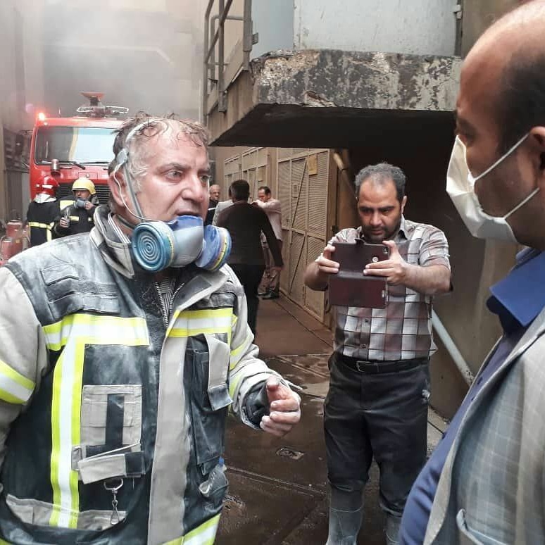 جزئیات آتش سوزی در نیروگاه تبریز(فیلم)