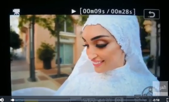 عروس مشهور انفجار لبنان از جزئیات حادثه می‌گوید