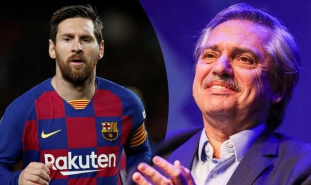 رئیس جمهور آرژانتین خواهان بازگشت مسی به وطنش شد