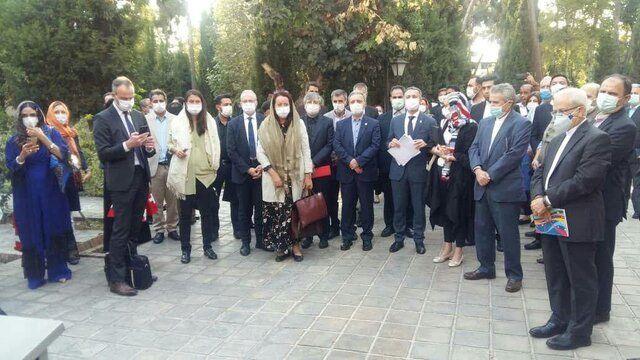 افتتاح نمایشگاه «یک صد سال روابط دیپلماتیک ایران و سوئیس» در تهران