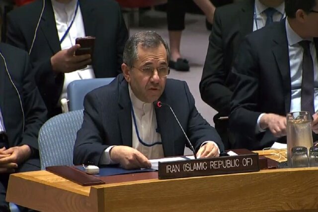 نماینده ایران در سازمان ملل: اقدامات آمریکا علیه ایران مصداق بارز تروریسم دولتی است