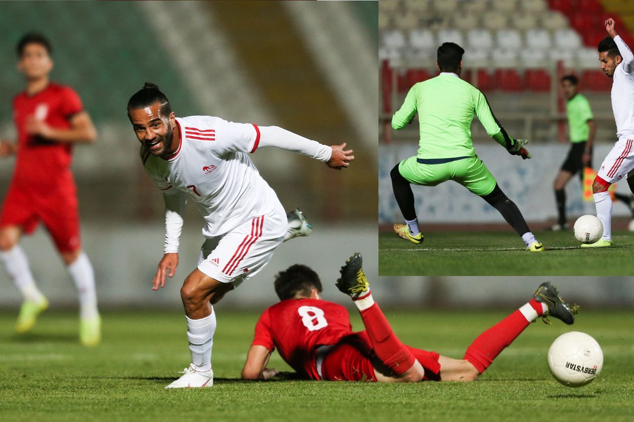 گزارش_تصویری دیدار تدارکاتی شاگردان منصوریان مقابل تیم امید تراکتور