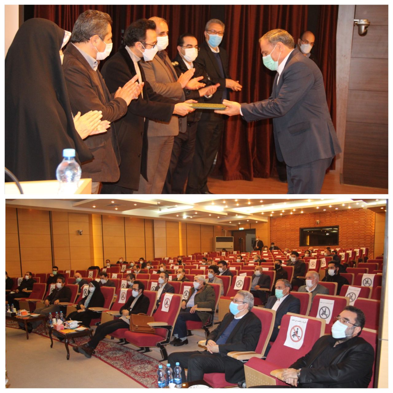 تقدیر از مدیر عامل شرکت واحد اتوبوسرانی تبریز و حومه بمناسبت ۲۶ آذر روز ملی حمل و نقل