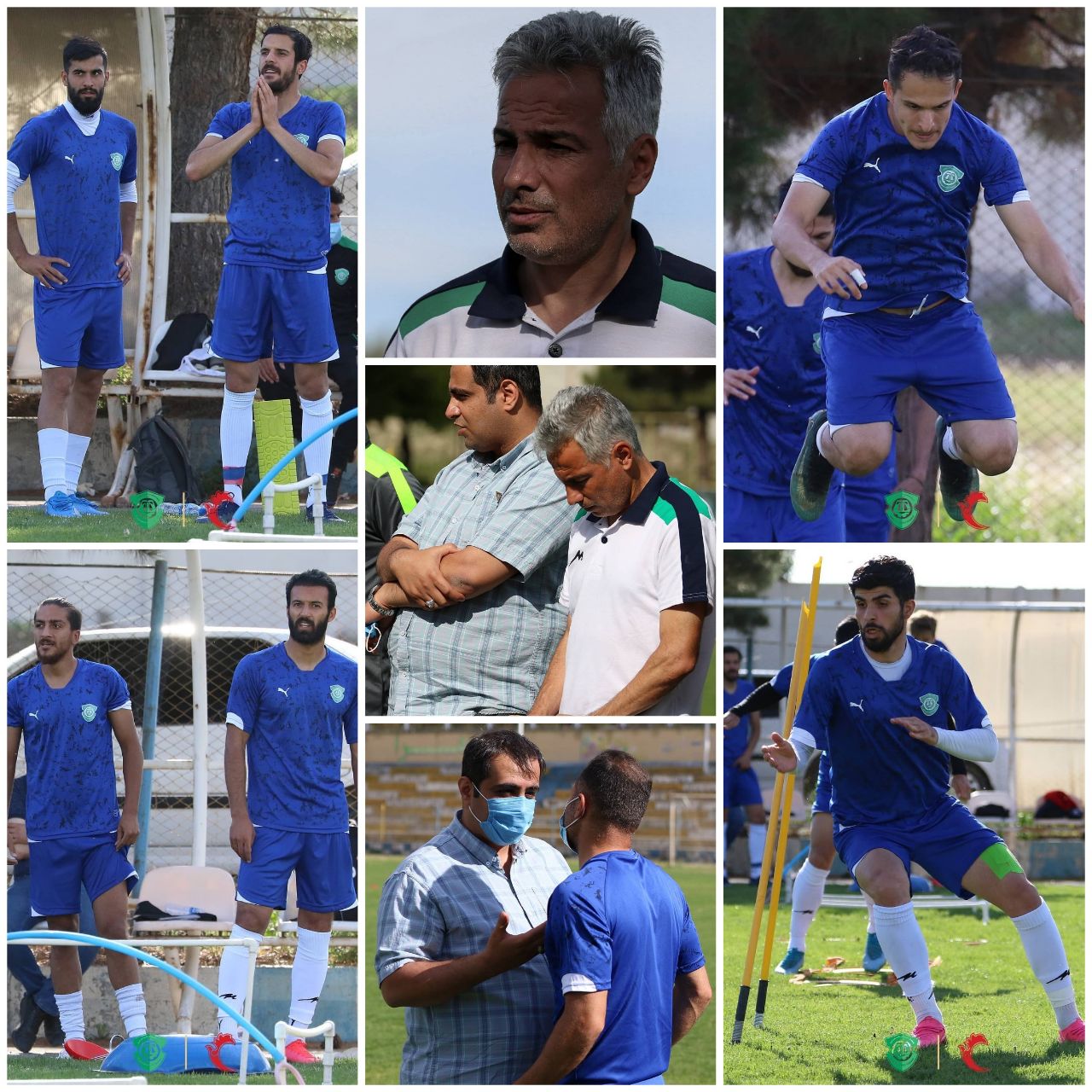 تصاویری از تمرین امروز تیم فوتبال ماشینسازی در حضور مدیرعامل این باشگاه