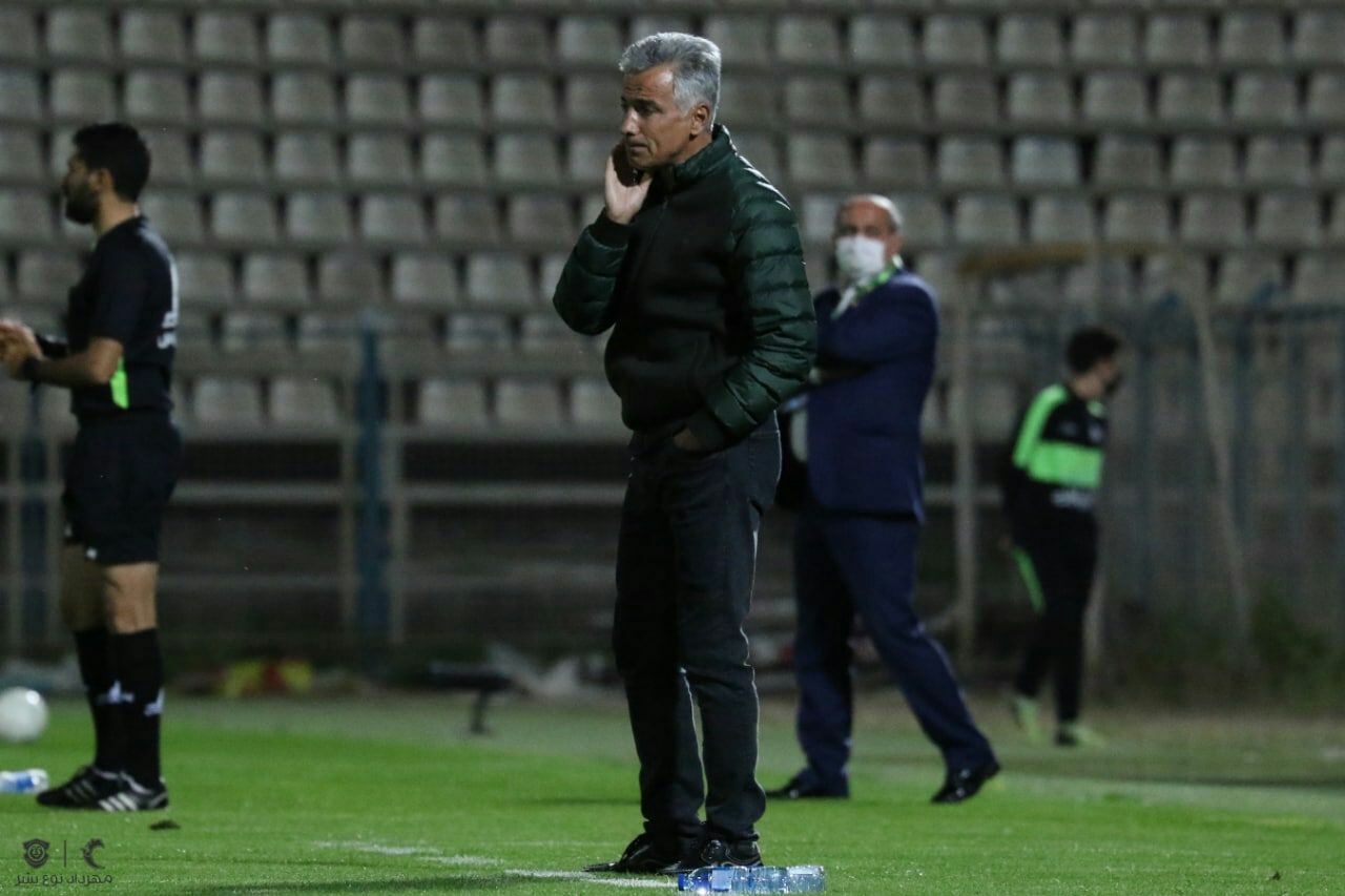 اکبرپور: میتوانستیم در نیمه اول بازی را تمام کنیم.