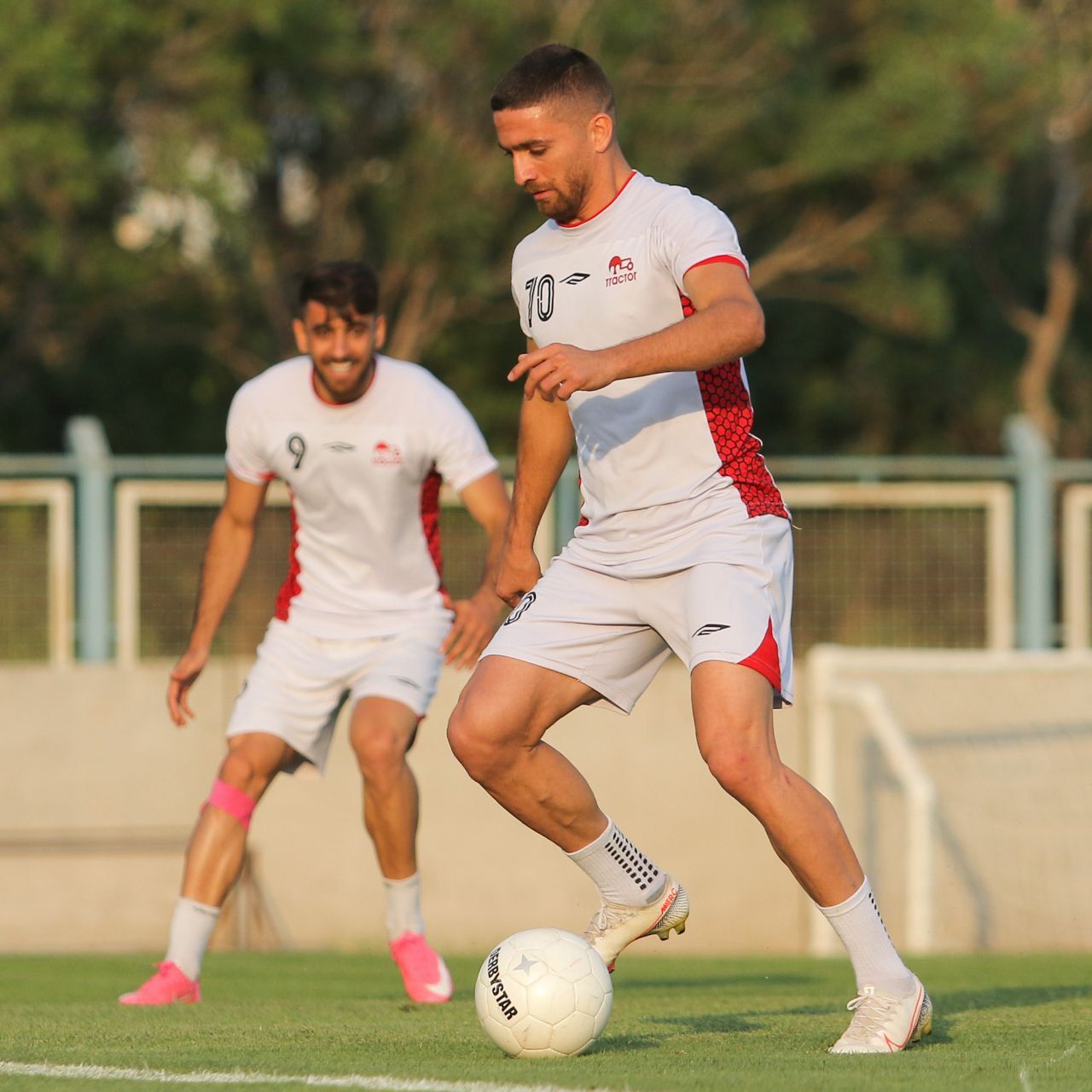 اضافه شدن بابایی به تمرینات گروهی