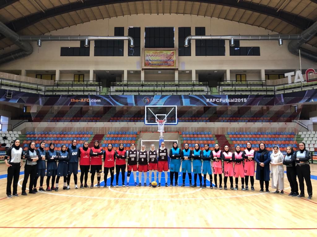 آکادمی نمونه قهرمان مسابقات بسکتبال ۳&۳ بانوان استان شد