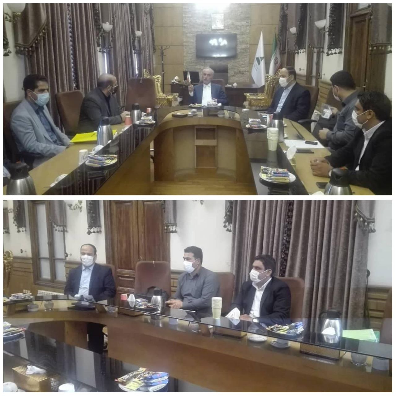 دیدار مدیرعامل سازمان منطقه آزاد ارس با مدیرکل ثبت اسناد و املاک استان