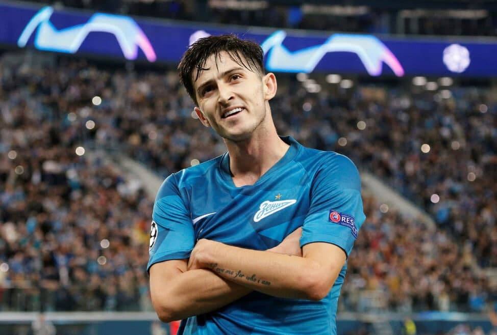 سردار آزمون بهترین بازیکن لیگ فوتبال روسیه شد