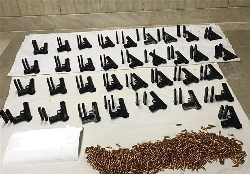 کشف محموله سلاح جنگی در جنوب شرق کشور قرارگاه قدس