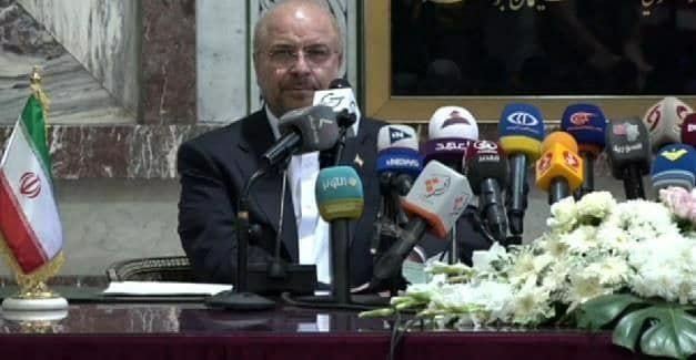 دیدار قالیباف با بشار اسد در دمشق