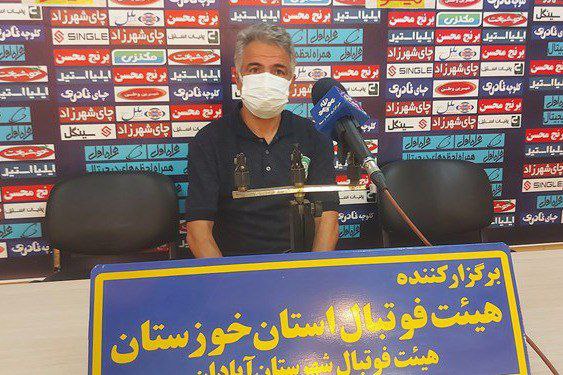 اکبرپور: سقوط کرده‌ایم اما می‌خواهیم بازی خوبی انجام دهیم