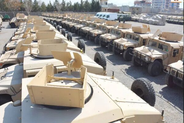 طالبان ۲ هزار خودرو زرهی و ۴۰ بالگرد به غنیمت گرفته