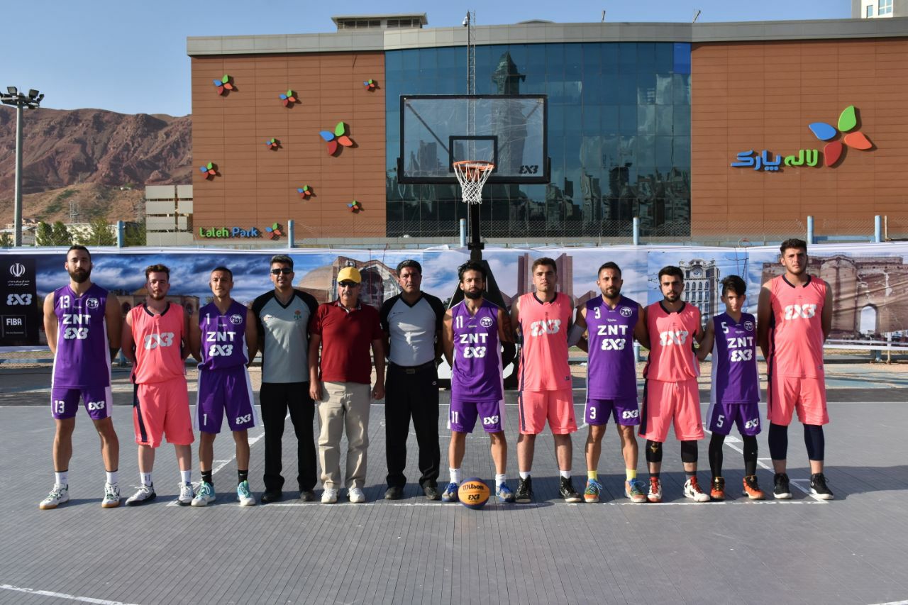 زیبا نقش تبریز قهرمان مسابقات ۳&۳ منطقه ۵ کشور شد