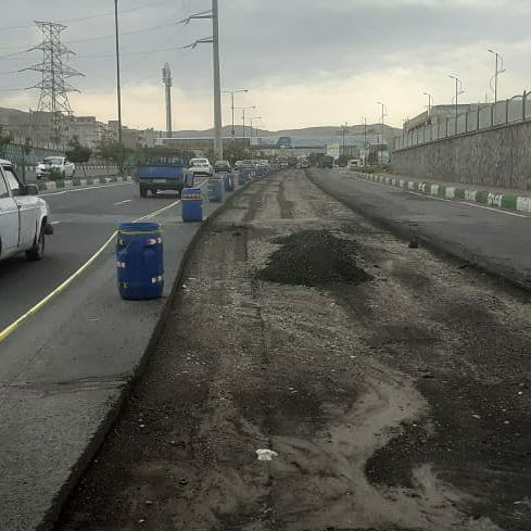 شهردار منطقه پنج تبریز خبر داد : شروع آسفالت ریزی اساسی قطعه ۱۱۰۰ متری اتوبان پاسداران