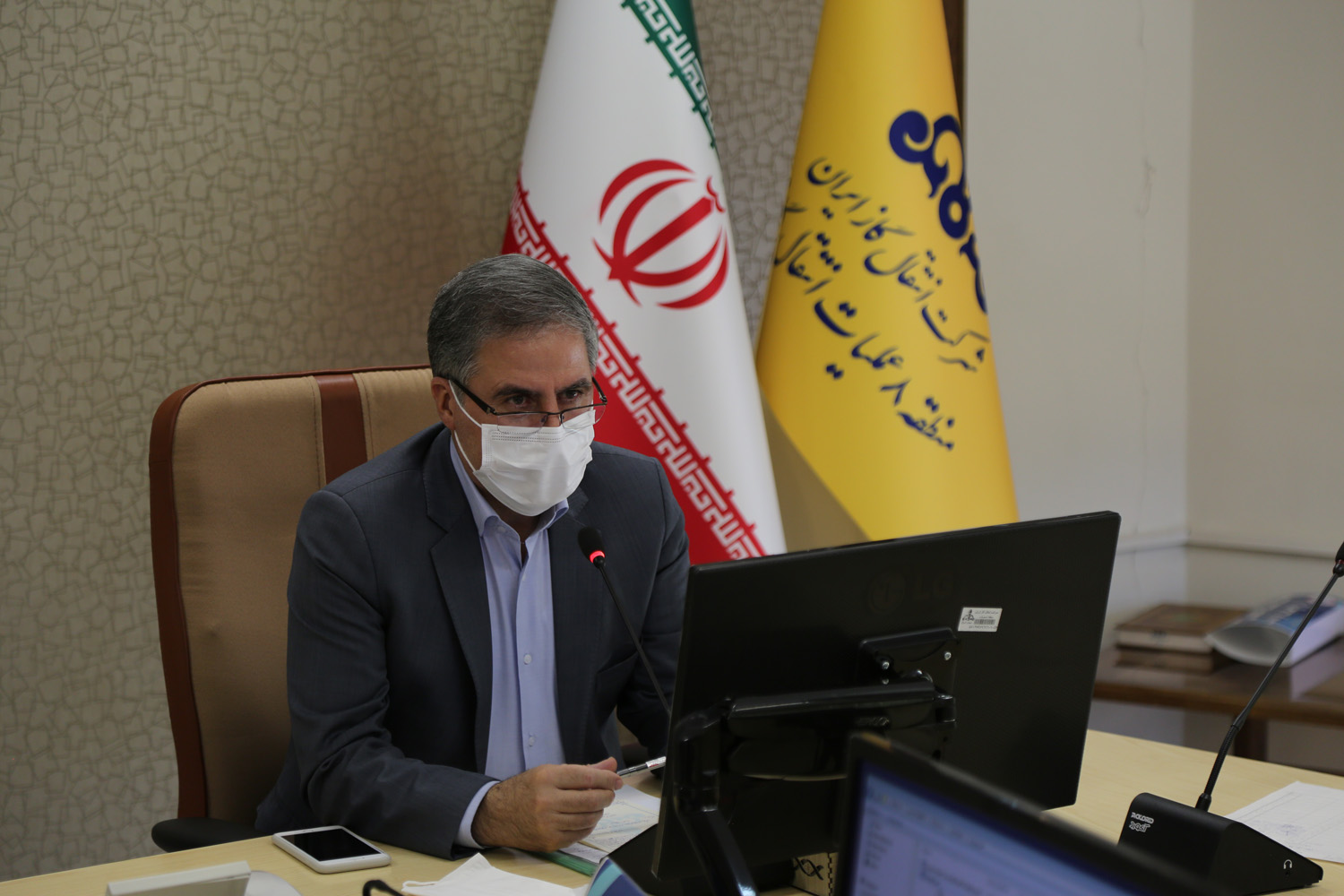 منطقه ۸ عمليات پيشتاز در صيانت از حريم خطوط انتقال گاز