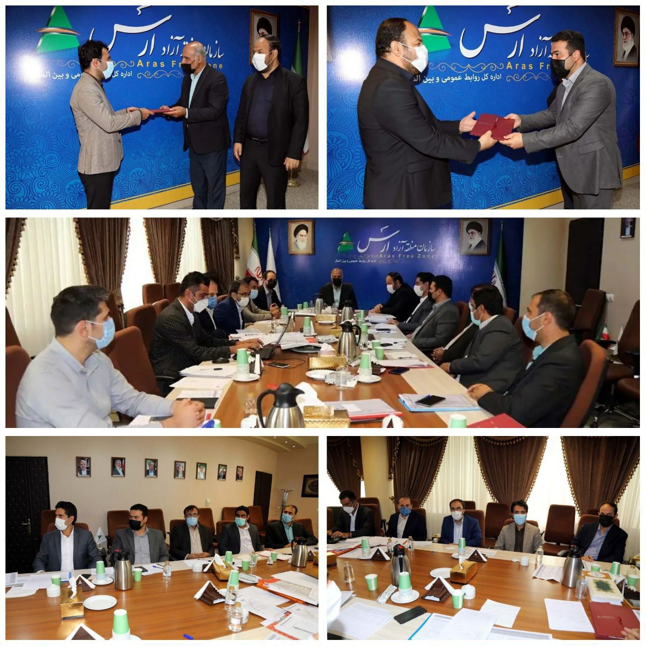 انتصاب سرپرست مدیریت املاک منطقه آزاد ارس