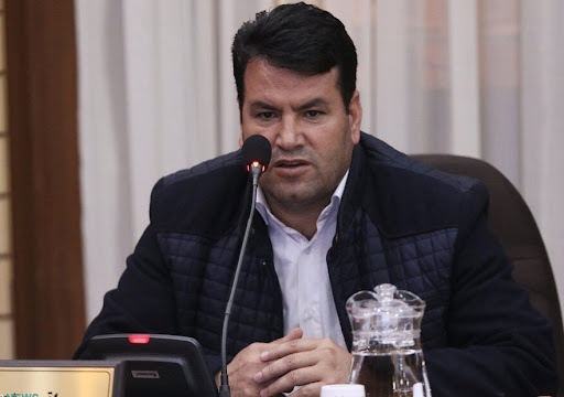 حضور فریدون بابایی اقدم به عنوان یکی از گزینه‌های تصدی شهرداری تبریز در صحن شورای اسلامی شهر