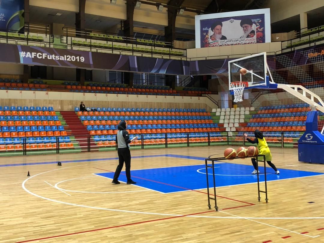 دور اول مسابقات مهارت های فردی بسکتبال ایران برگزار شد