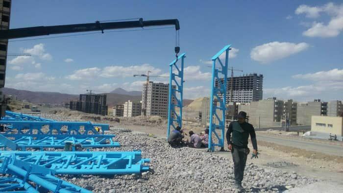 شروع عملیات عمرانی طرح های جدید عمرانی در شرق تبریز