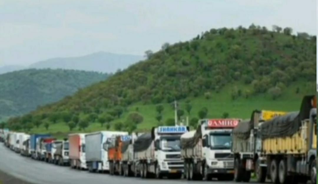 ورود کامیون‌های ایرانی به قره‌باغ ممنوع شد