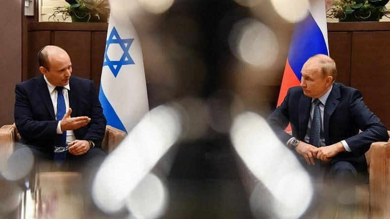 پوتین:روابط روسیه و اسرائيل بی‌نظیر است