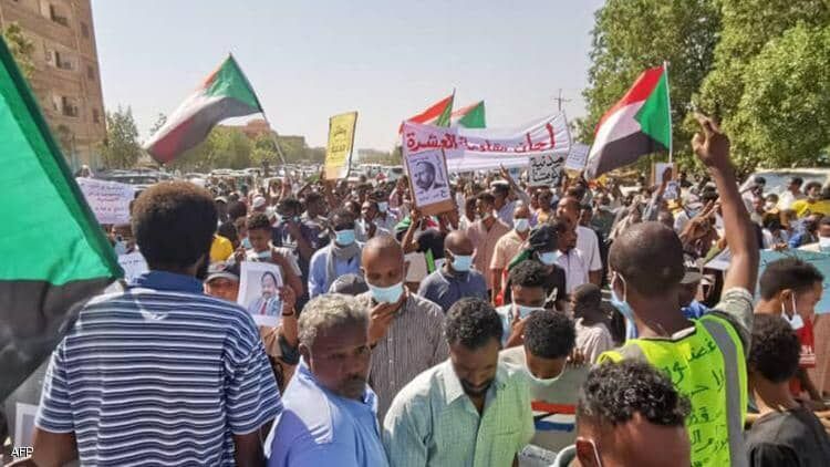 کشته های تظاهرات سودان به ۵ تن افزایش یافت