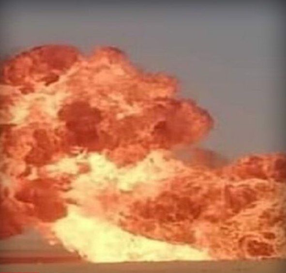 حادثه در خط لوله انتقال نفت در خوزستان