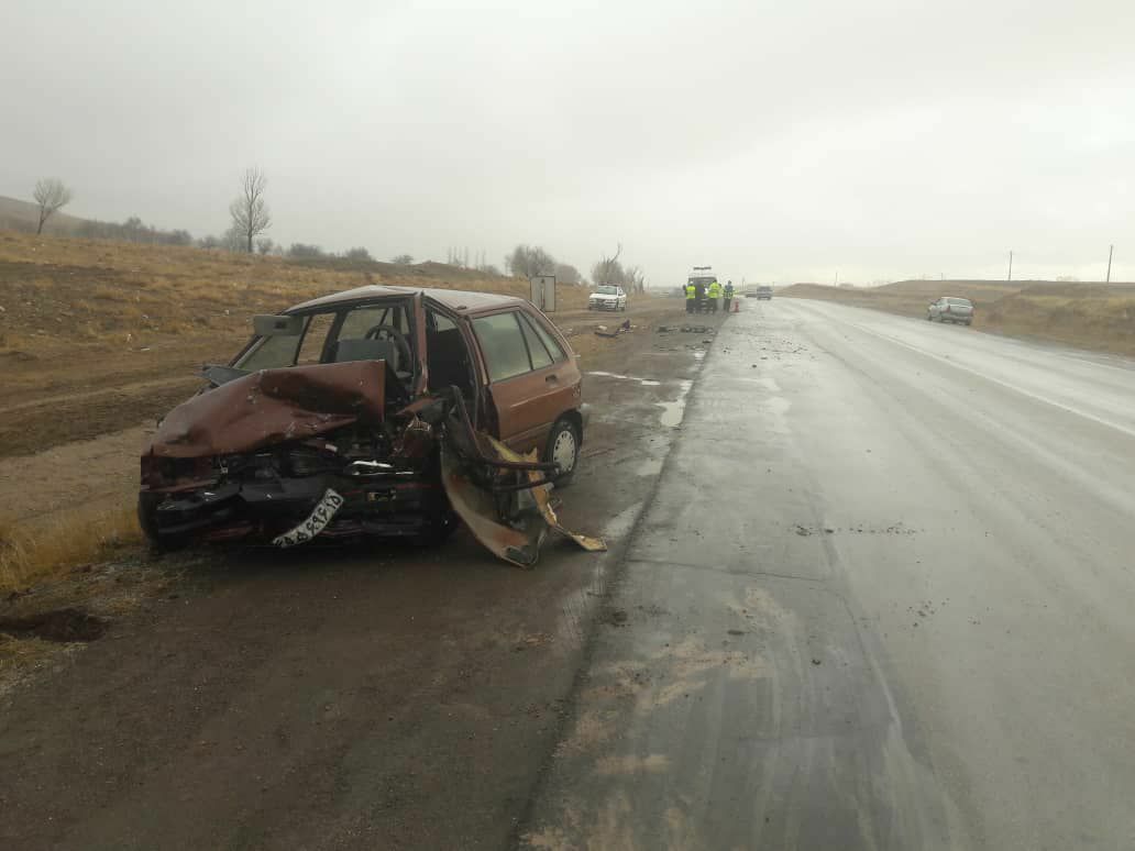 سانحه رانندگی در محدوده تالاب قوری‌گل، ۷ مصدوم بر جا گذاشت