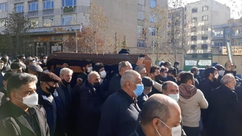 تشییع پیکر آیت‌الله «سیدرضی شیرازی»