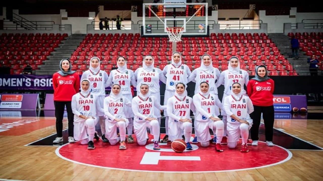 صعود ۲ پله‌ای تیم ملی بسکتبال زنان ایران در آخرین رده‌بندی فدراسیون جهانی