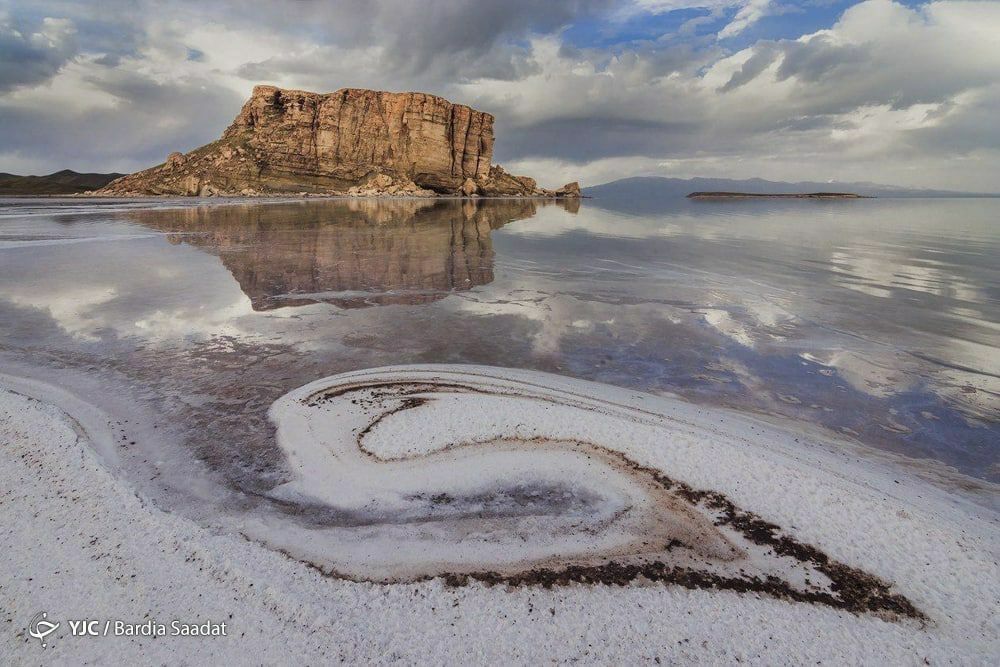 حجم آب دریاچه ارومیه ۲۲۰ میلیون مترمکعب افزایش یافت