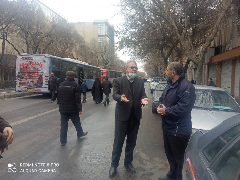 بازدید سرپرست شهرداری تبریز از نحوه خدمات‌رسانی اتوبوسرانی به نمازگزاران