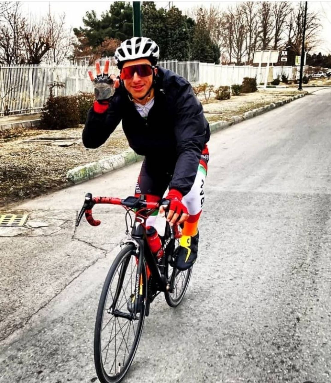 دعوت دوچرخه سوار منطقه آزاد ارس به تیم ملی دوچرخه سواری